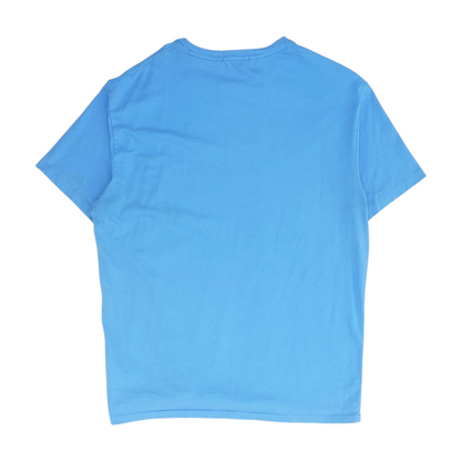 Blue Solid T-Shirt
