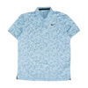 Blue Print Short Sleeve Polo