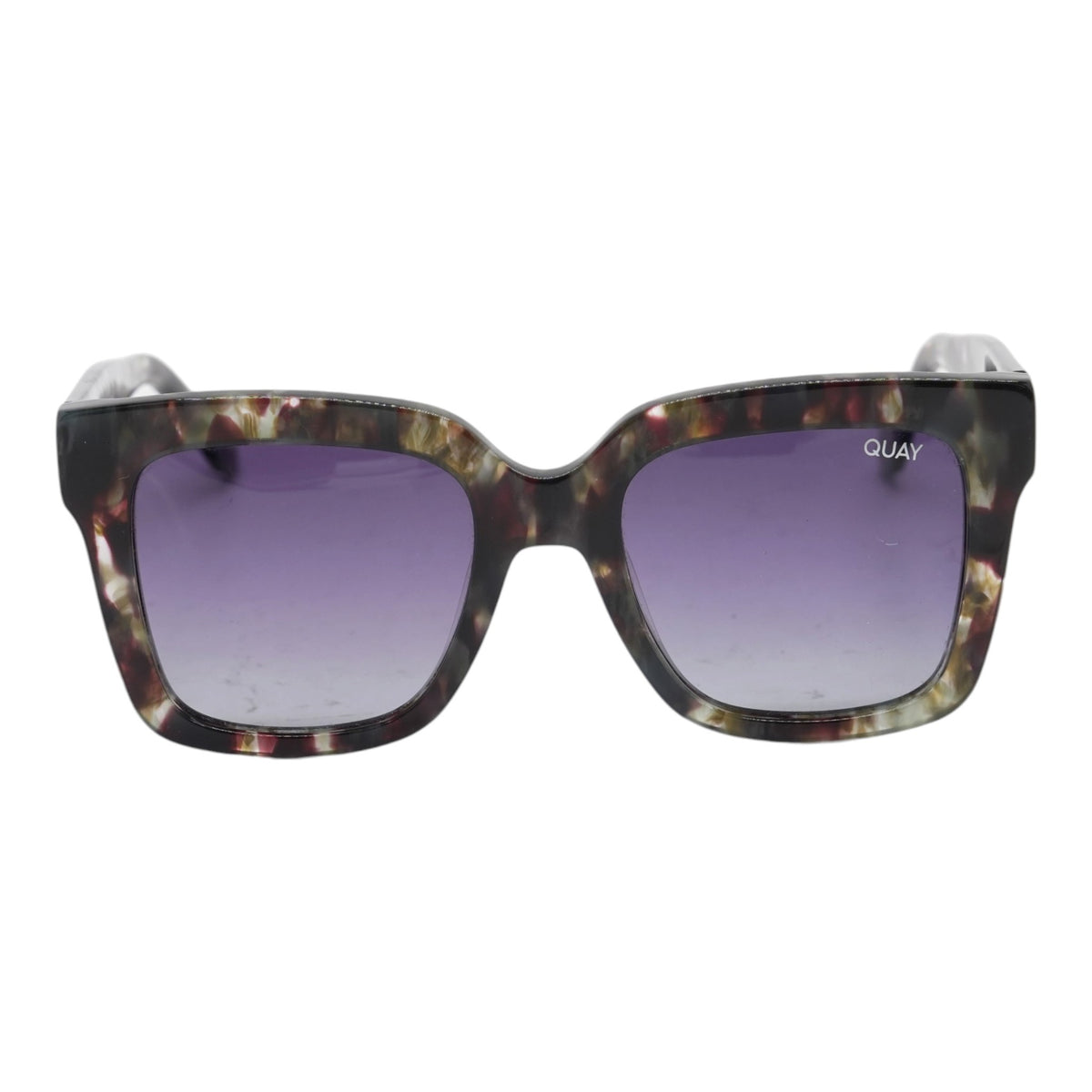 Gray Icy Oversized Sunglasses