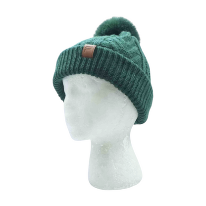 Green Beanie