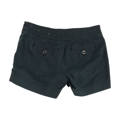 Black Solid Chino Shorts