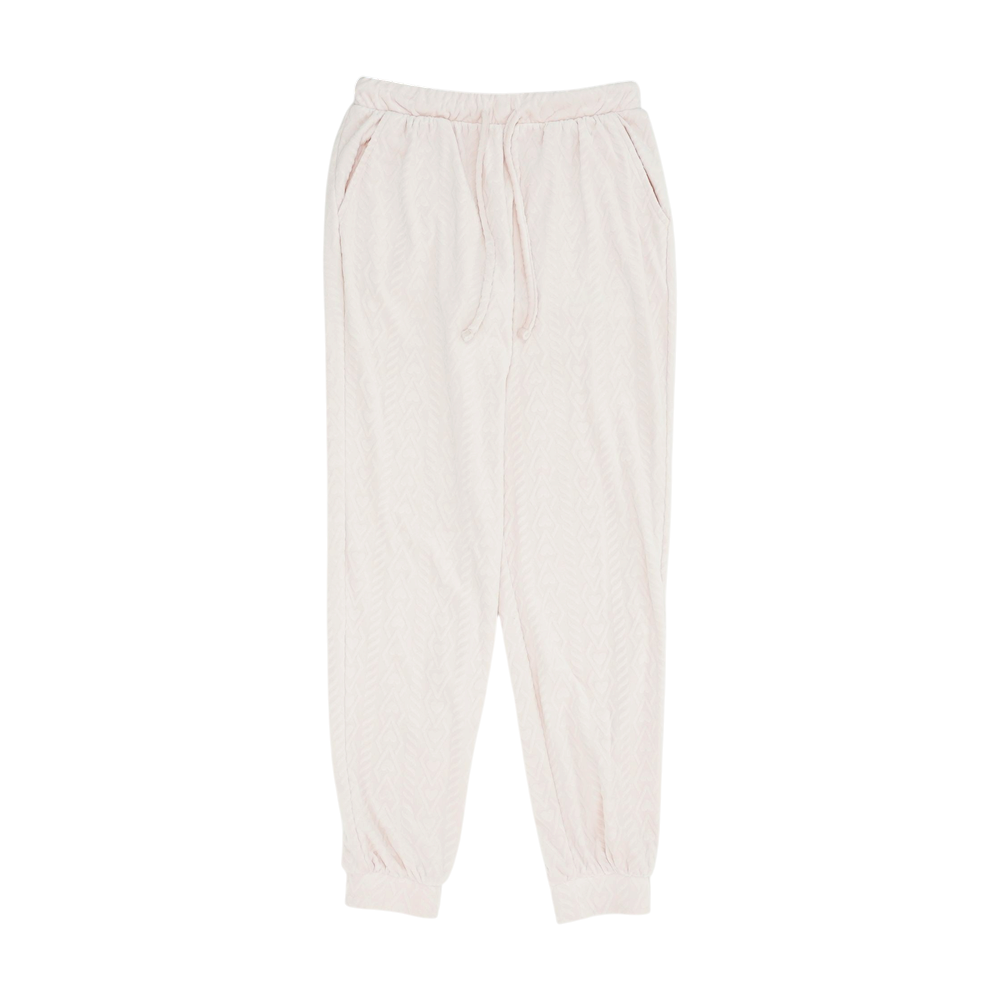 Pink Tapered Pants
