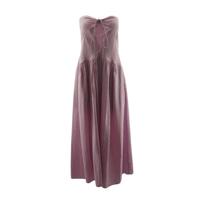 Purple Midi Dress