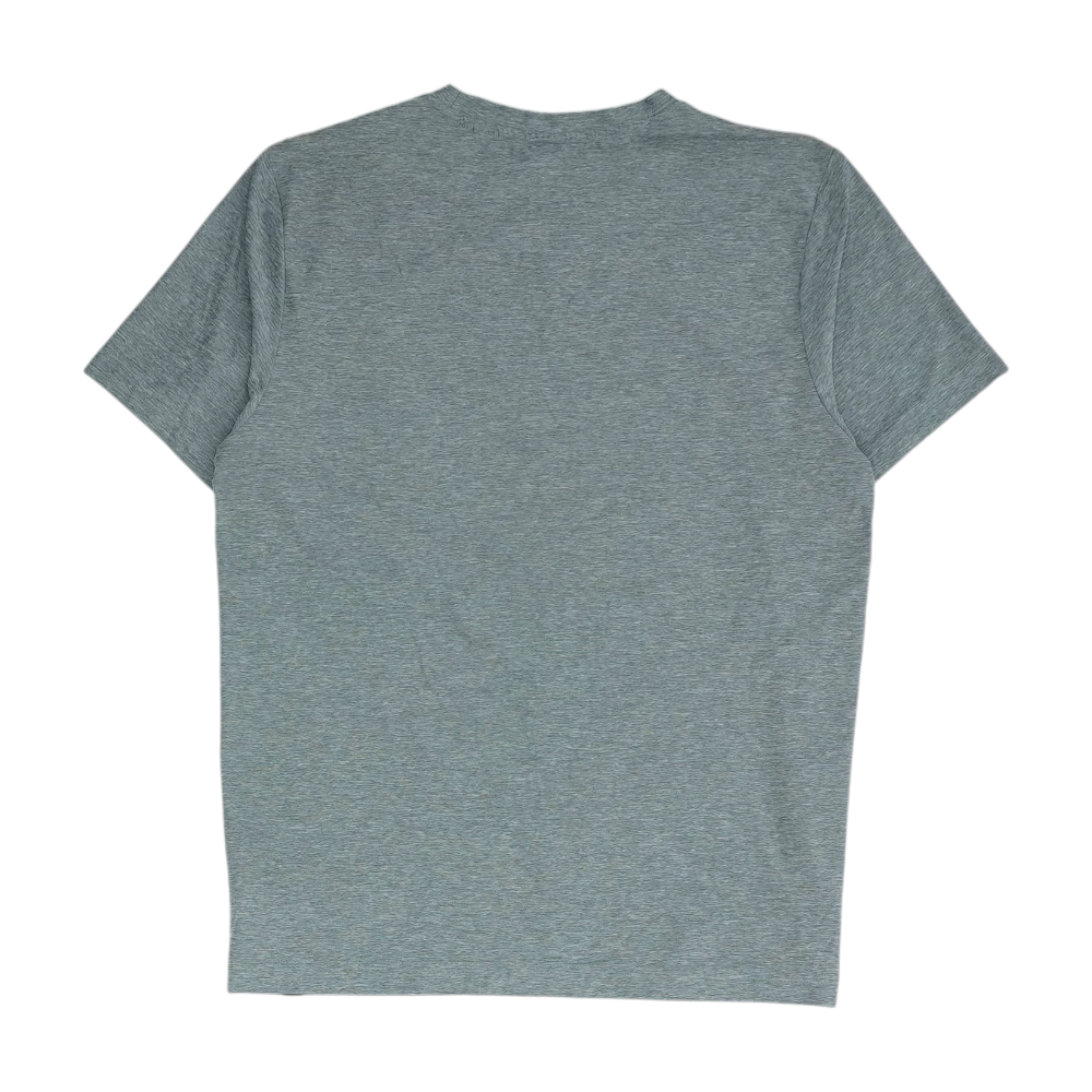 Gray Solid Active T-Shirt