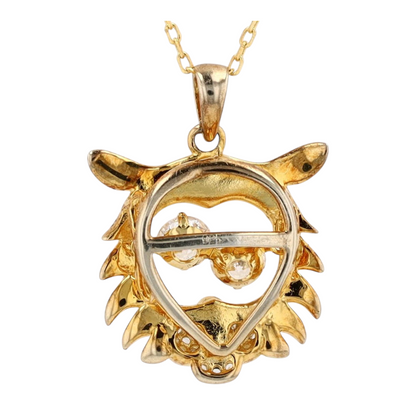 Sterling Silver Cubic Zirconia Pendant Necklace