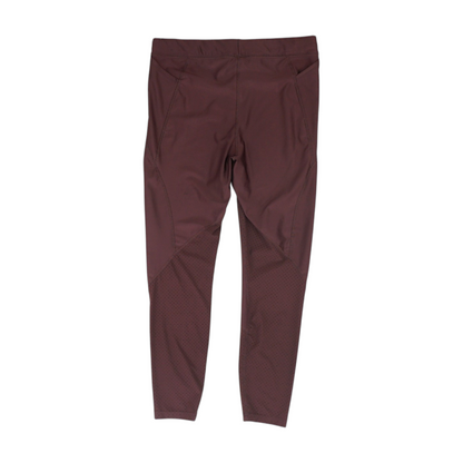 Burgundy Active Leggings