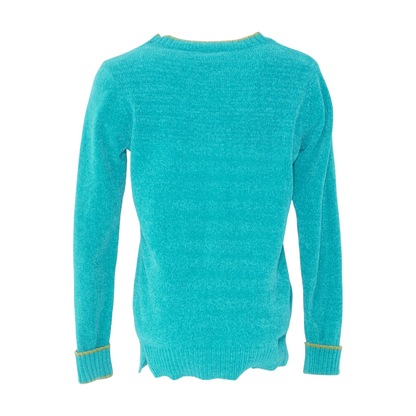 Green Cardigan Sweater