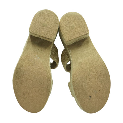 Ivory Platform Sandals