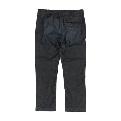 Blue Solid Pants