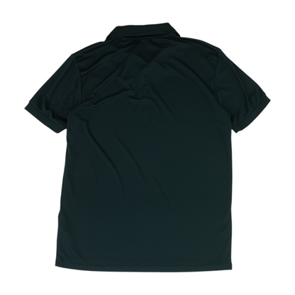 Navy Solid Short Sleeve Polo