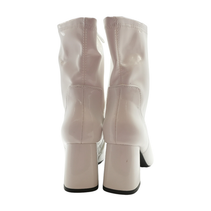 White Ankle Boots