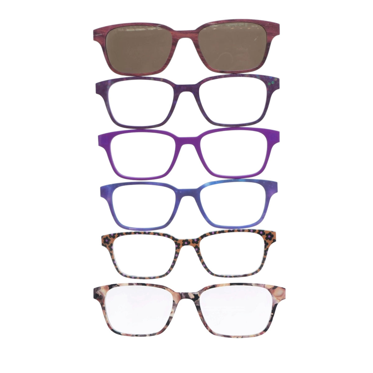 Multi The Finley Square Magnetic Eyewear Frames