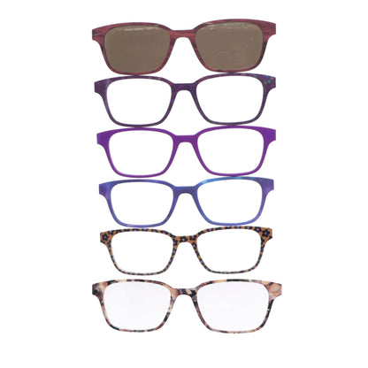 Multi The Finley Square Magnetic Eyewear Frames