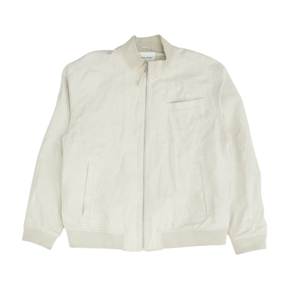 Cream Solid Jacket