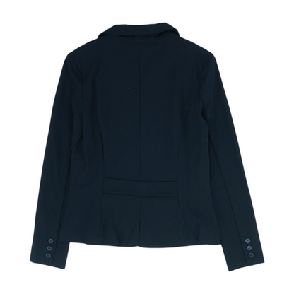 Black Solid Blazer