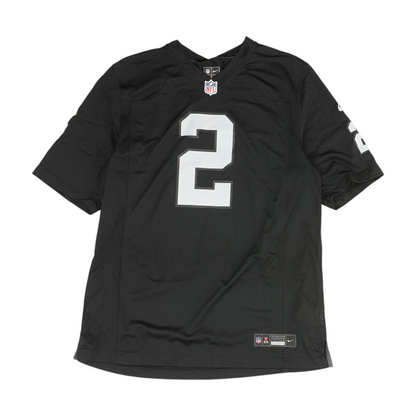 Men's Black Las Vegas Raiders Short Sleeve Jersey