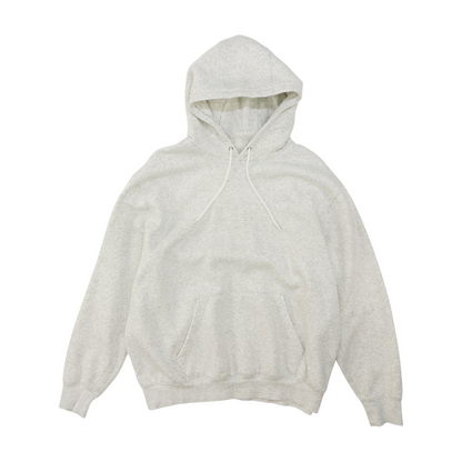 Gray Solid Hoodie Pullover