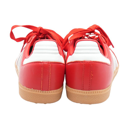 Samba OG Red Low Top Athletic Shoes