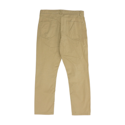 Khaki Straight Pants