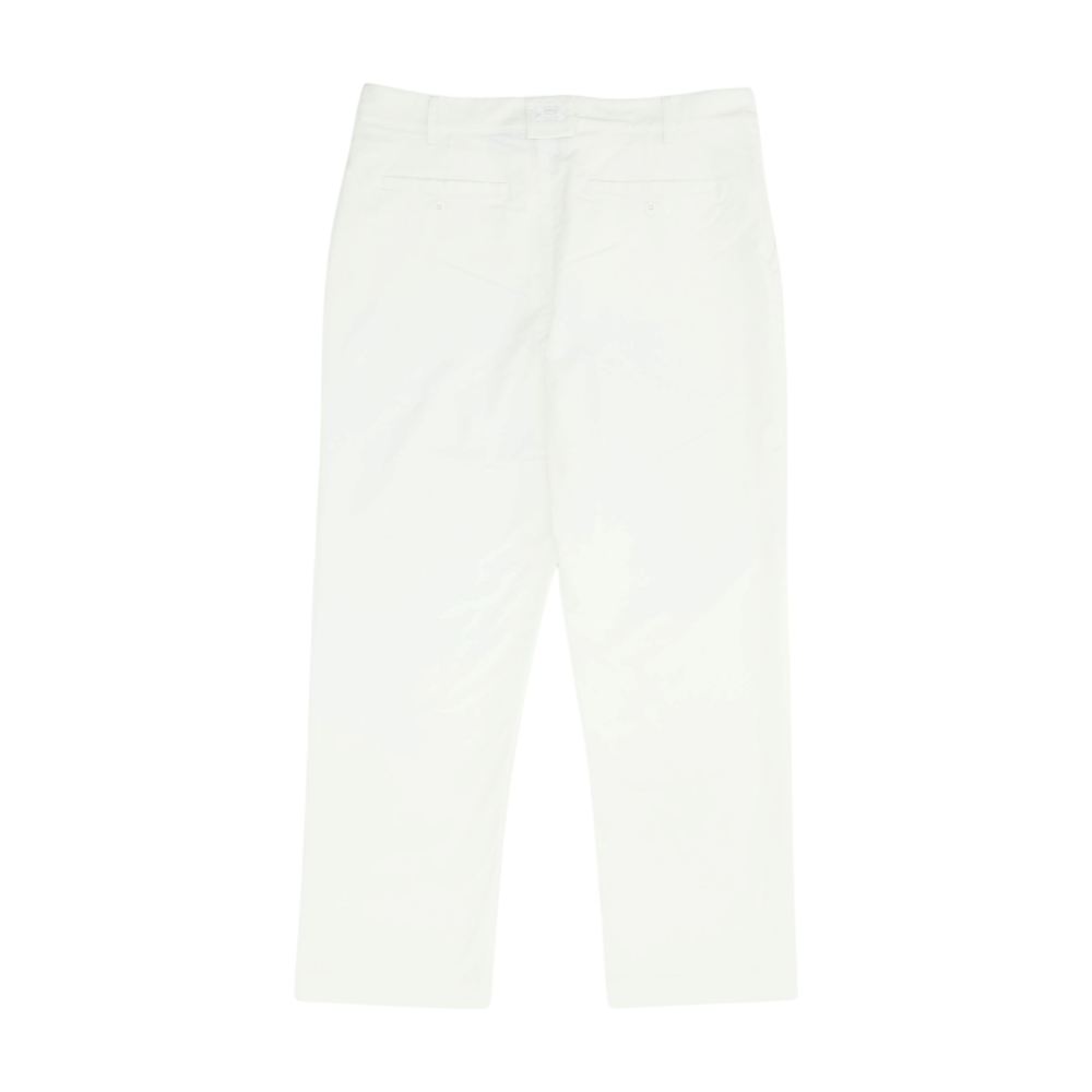 White Loose Pants