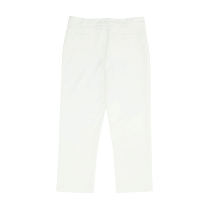 White Loose Pants