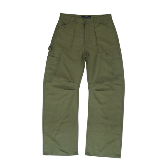 Olive Wide Leg Pants