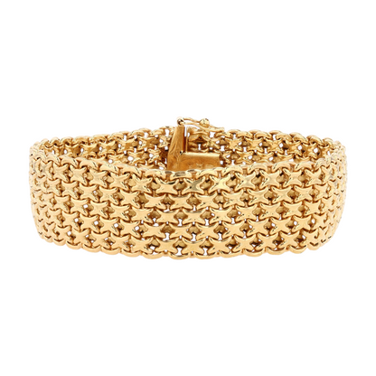 14K Yellow Gold Chain Bracelet