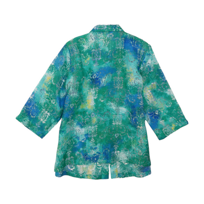 Multi Floral Button Down