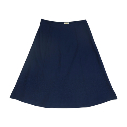 Navy Midi Skirt