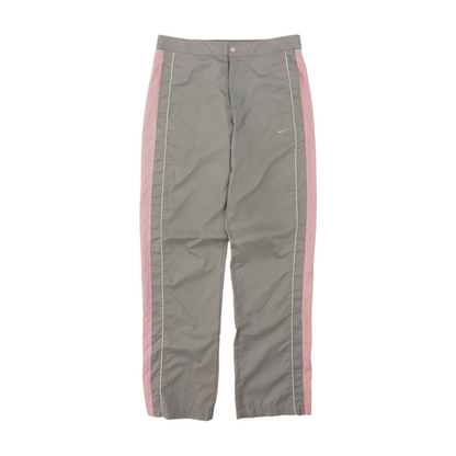 Gray Color Block Regular Pants