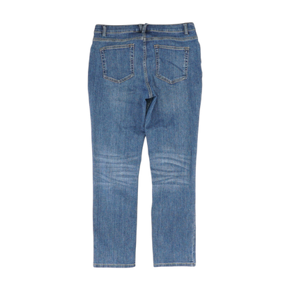 Blue Bootcut Jeans