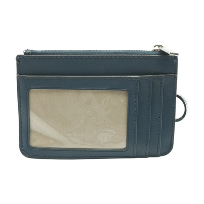 Navy Card Case Wallet