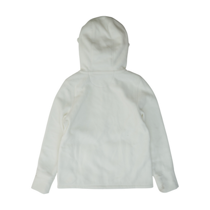 White Solid Active Jacket