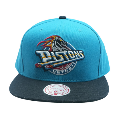 Teal Detroit Pistons Ballcap