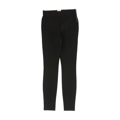 Black Solid Pants