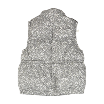 Gray Floral Active Vest