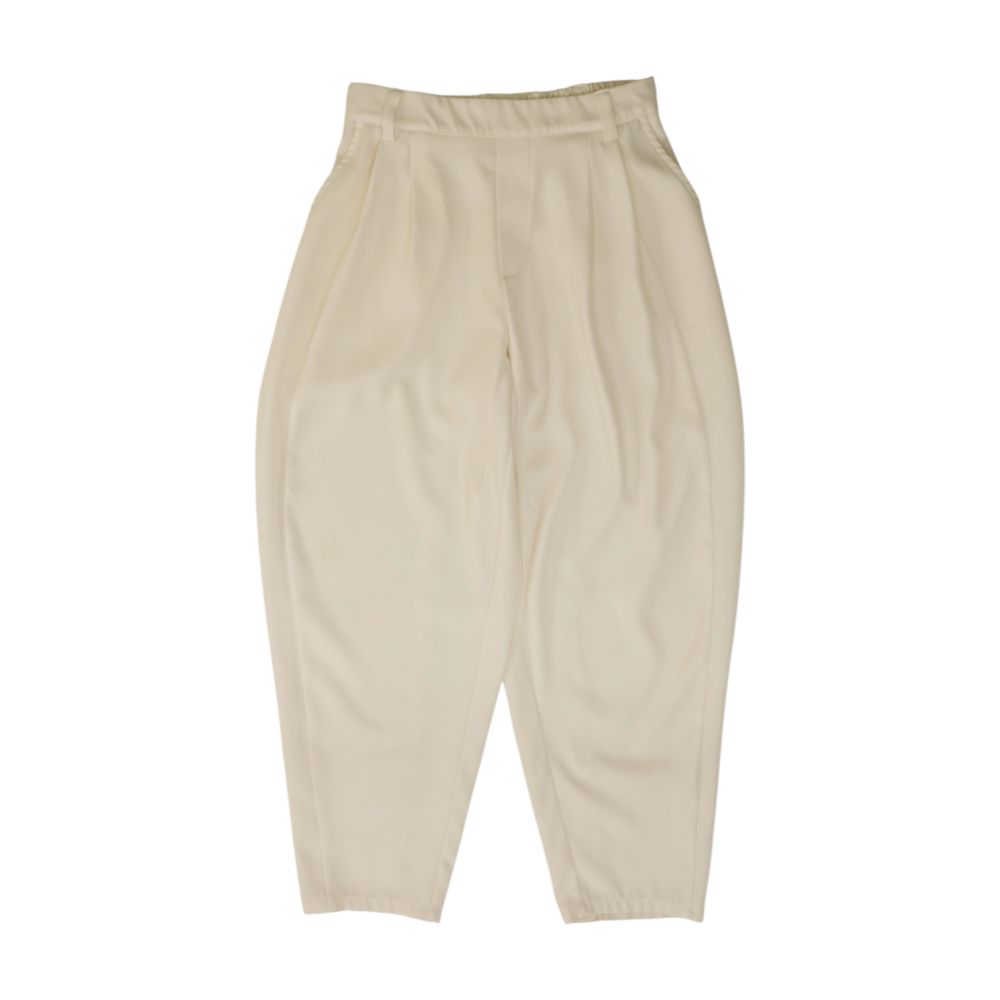 White Wide Leg Pants