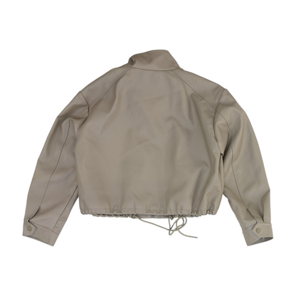 Gray Solid Jacket
