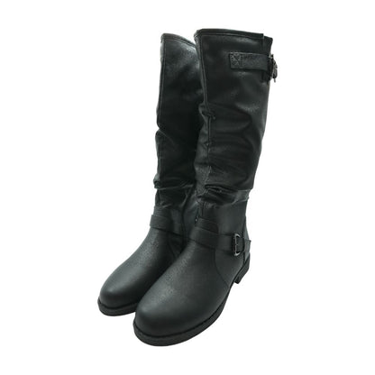 Black Knee High Boots