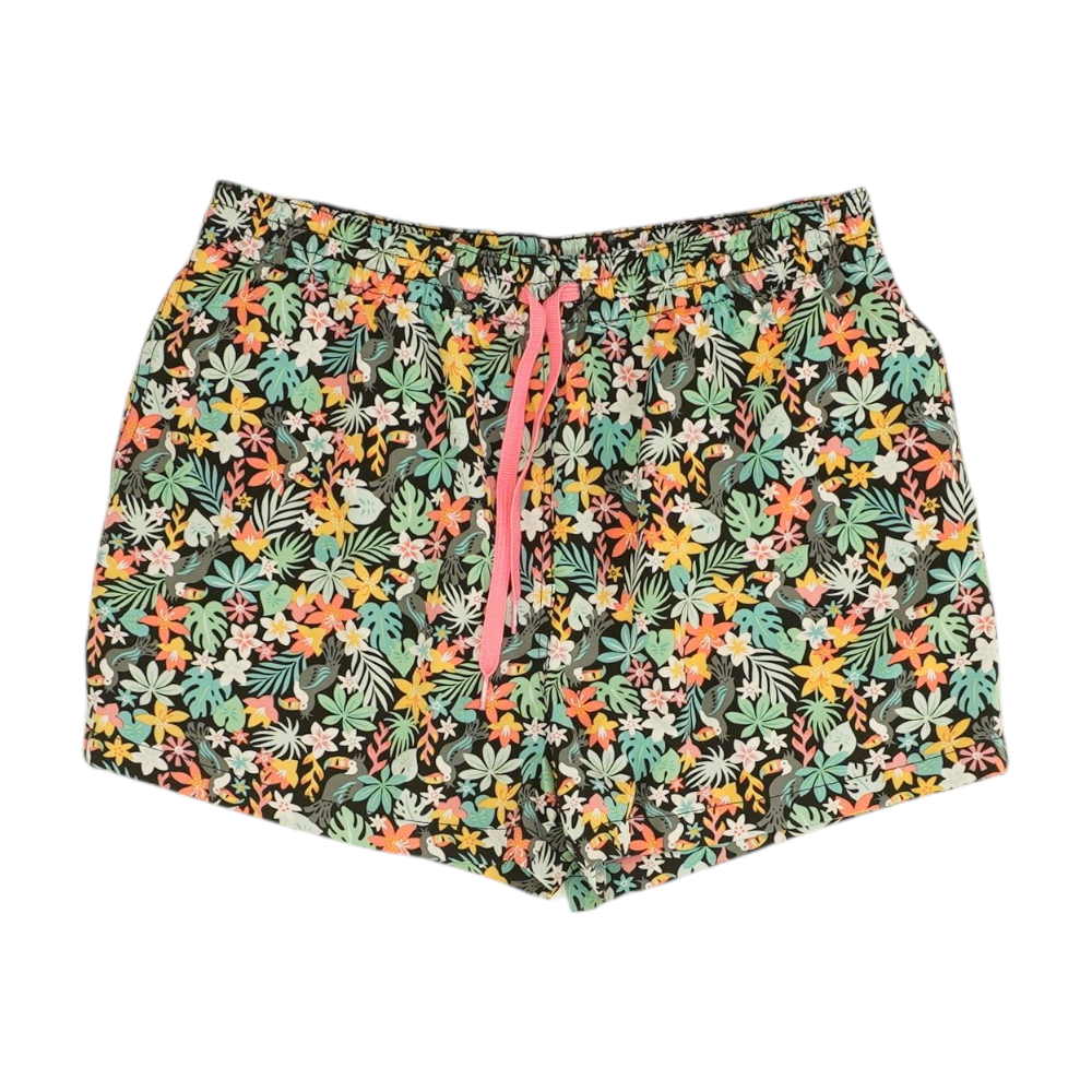 Chubbies Black Tropical Swim Bottom – Image 1