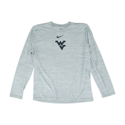 Gray Abstract Active T-Shirt