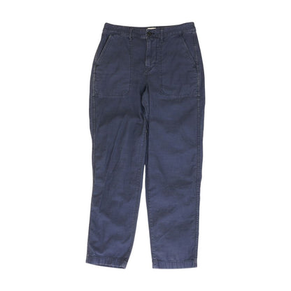 Blue Solid Pants