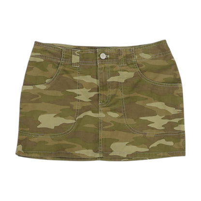 Green Mini Skirt