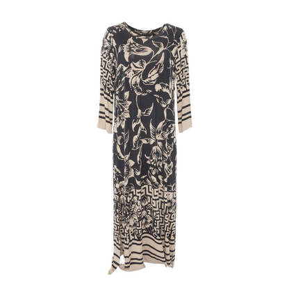 Black Floral Maxi Dress