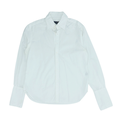 White Long Sleeve Button Down