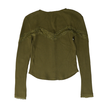 Olive Button Down