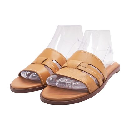 Brown Flat Sandals