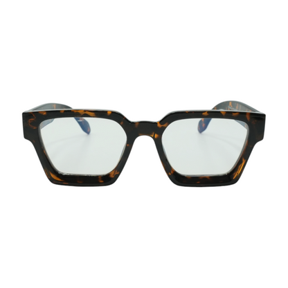 Tortoise River Square Prescription Eyewear