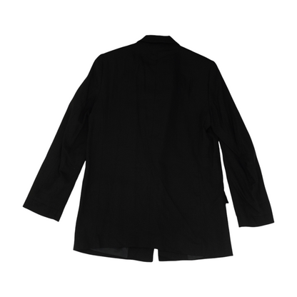 Black Solid Blazer