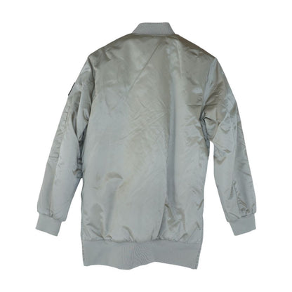 Gray Bomber Jacket